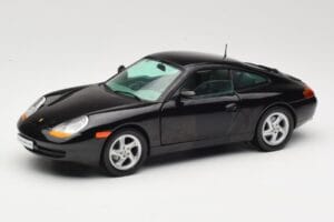 Porsche 911 996 Carrera Fekete Sun Star 1:18 1202 Fém