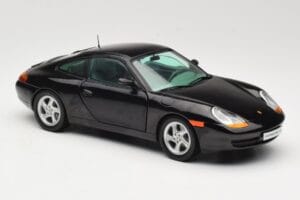 Porsche 911 996 Carrera Fekete Sun Star 1:18 1202 Fém – 6. kép a 8-ből