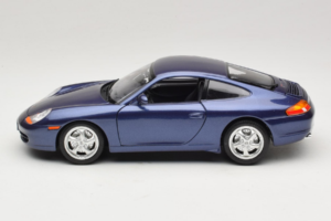 Porsche 911 996 Carrera Kék Bburago 1:18 WAP02100897 Fém – 4. kép a 8-ből