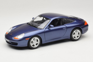 Porsche 911 996 Carrera Kék Bburago 1:18 WAP02100897 Fém