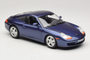 Porsche 911 996 Carrera Kék Bburago 1:18 WAP02100897 Fém – 6. kép a 8-ből
