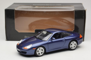 Porsche 911 996 Carrera Kék Bburago 1:18 WAP02100897 Fém – 8. kép a 8-ből