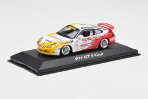 Porsche 911 996 GT3 Cup #1 M. Becker Carrera Cup 2003 Minichamps 1:43 WAP02007210 Fém – 2. kép a 4-ből