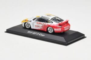 Porsche 911 996 GT3 Cup #1 M. Becker Carrera Cup 2003 Minichamps 1:43 WAP02007210 Fém – 3. kép a 4-ből