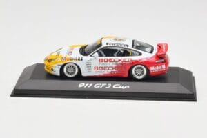 Porsche 911 996 GT3 Cup #1 M. Becker Carrera Cup 2003 Minichamps 1:43 WAP02007210 Fém