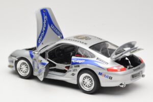 Porsche 911 996 GT3 Cup #1 Porsche Carrera Cup 1998 Norev 1:18 WAP02101399 Fém – 5. kép a 8-ből