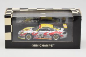 Porsche 911 996 GT3 Cup #93 L. Luhr / G. Maassen / E. Collard 24 Hours of Le Mans 2003 Minichamps 1:43 S5527 Fém – 4. kép a 4-ből