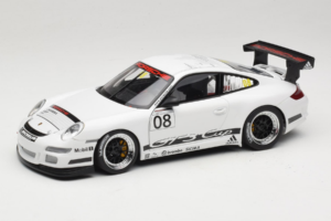 Porsche 911 996 GT3 #08 Promo Cup Car 2008 AUTOart 1:18 80881 Fém