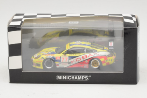 Porsche 911 GT3 RS #77 Konopka / McCormick 12 Hours of Sebring 2007 Minichamps 1:43 400076977 Fém – 5. kép a 5-ből