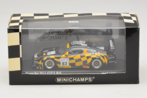 Porsche 911 996 GT3 RS #83 Rosa / Babini 24 Hours of Le Mans 2001 Minichamps 1:43 400016983 Fém – 4. kép a 4-ből
