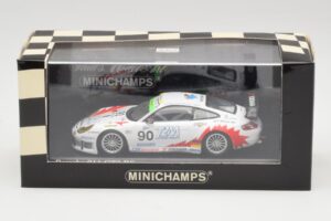 Porsche 911 996 GT3 RS #90 T2M J. Ickx / P. Rabineau 1000km Spa 2004 Minichamps 1:43 400046980 Fém – 4. kép a 4-ből