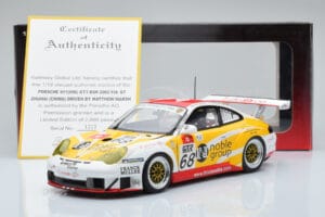 Porsche 911 996 GT3 RSR #68 M. Marsh FIA GT Zhuhai 2005 AUTOart 1:18 80582 Fém – 8. kép a 8-ből