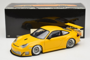 Porsche 911 996 GT3 RSR Yello ALMS 2004 Minichamps 1:18 100046401 Fém – 8. kép a 8-ből