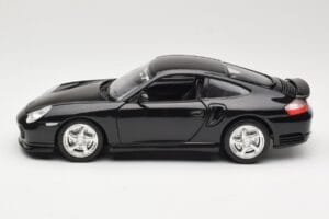 Porsche 911 996 Turbo Fekete Bburago 1:18 3367 Fém – 4. kép a 8-ből