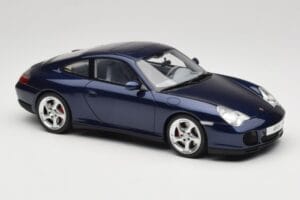 Porsche 911 996.2 Carrera 4S Sötétkék GT Spirit 1:18 GT938 Gyanta – 4. kép a 6-ből