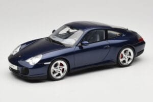 Porsche 911 996.2 Carrera 4S Sötétkék GT Spirit 1:18 GT938 Gyanta
