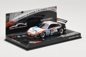 Porsche 911 997 Alzen Turbo #4 U. Alzen / Gedlich / Schalk / Menzel / Abt 24 Hours Nurburgring 2008 Minichamps 1:43 437086804 – 2. kép a 4-ből