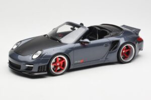 Porsche 911 997 Kabrió Liberty Walk Szürke GT Spirit 1:18 GT463 Gyanta