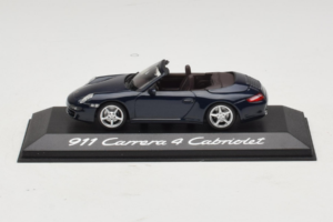 Porsche 911 997 Carrera 4 Kabrió Sötétkék Minichamps 1:43 WAP02015216-R1 Fém