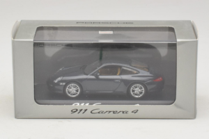 Porsche 911 997 Carrera 4 Dark Blue Metallic Minichamps 1:43 WAP02001518 Fém – 4. kép a 4-ből