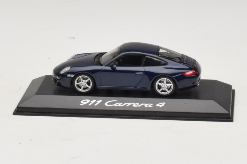 Porsche 911 997 Carrera 4 Dark Blue Metallic Minichamps 1:43 WAP02010016 Fém