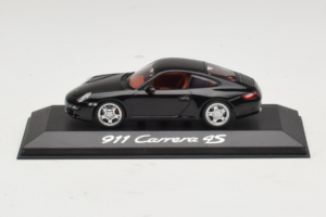 Porsche 911 997 Carrera 4S Fekete Minichamps 1:43 WAP02010116 Fém