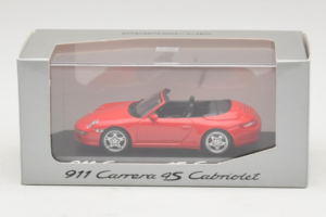 Porsche 911 997 Carrera 4S Kabrió Piros Minichamps 1:43 WAP02015316 Fém – 4. kép a 5-ből