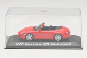 Porsche 911 997 Carrera 4S Kabrió Piros Minichamps 1:43 WAP02015316 Fém – 5. kép a 5-ből