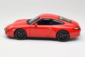Porsche 911 997 Carrera 4S Piros Norev 1:18 187510 Fém – 4. kép a 8-ből