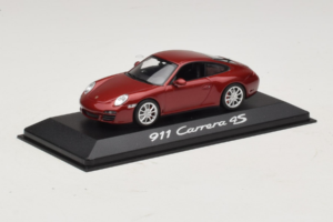 Porsche 911 997 Carrera 4S Piros Minichamps 1:43 WAP02001718 Fém – 2. kép a 4-ből