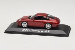 Porsche 911 997 Carrera 4S Piros Minichamps 1:43 WAP02001718 Fém