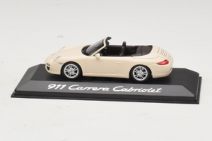 Porsche 911 997 Carrera Kabrió Fehér Minichamps 1:43 WAP02001118 Fém