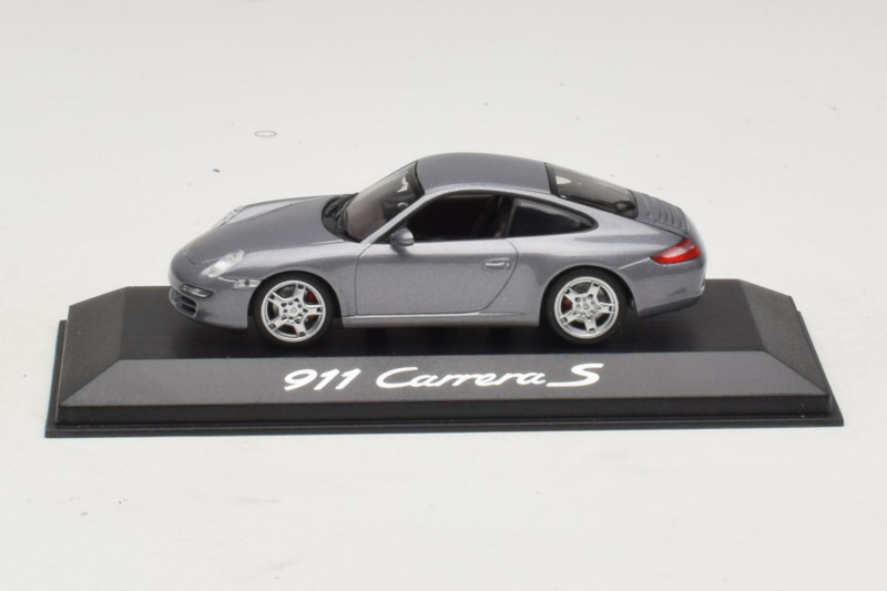 Porsche 911 997 Carrera S Grey Metallic Minichamps 1:43 WAP02011615-P1 Fém