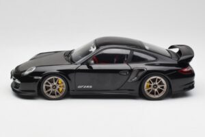 Porsche 911 997 GT2 RS Fekete & Ezüst Felnik Minichamps 1:18 100069401 Fém – 4. kép a 8-ből