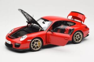Porsche 911 997 GT2 RS Piros AUTOart 1:18 77964 Fém – 2. kép a 8-ből