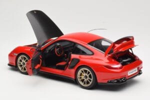 Porsche 911 997 GT2 RS Piros AUTOart 1:18 77964 Fém – 5. kép a 8-ből