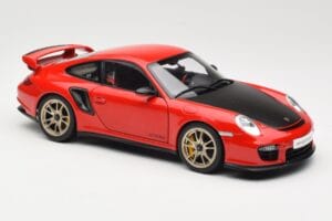 Porsche 911 997 GT2 RS Piros AUTOart 1:18 77964 Fém – 6. kép a 8-ből