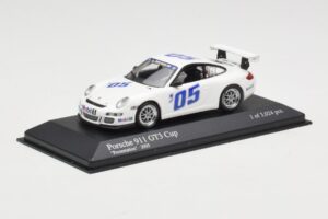 Porsche 911 997 GT3 Cup #5 Presentation 2005 Minichamps 1:43 400056400 Fém – 2. kép a 4-ből