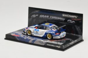 Porsche 911 997 GT3 #23 24 Hours Nurburgring 2008 Minichamps 1:43 437086823 Fém – 3. kép a 4-ből