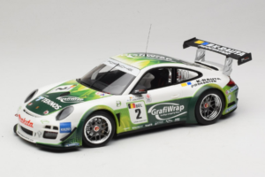 Porsche 911 997 GT3 R #2 Prospeed Competition B. Heylen / P. Lappalainen FIA GT3 2011 Minichamps 1:18 151118902 Fém