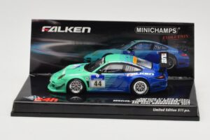 Porsche 911 997 GT3 R #44 Team Falken S. Henzler / P. Dumbreck / M. Ragginger / S. Asch 24 Hours Nurburgring 2011 Minichamps 