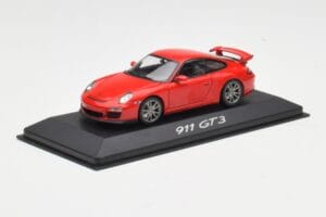 Porsche 911 997 GT3 Piros Minichamps 1:43 WAP02001619 Fém – 2. kép a 4-ből