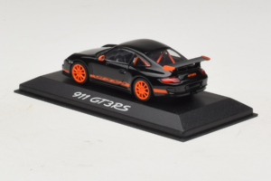 Porsche 911 997 GT3 RS Fekete Narancssárga Minichamps 1:43 WAP02012817 Fém – 3. kép a 4-ből