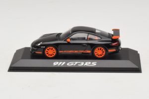 Porsche 911 997 GT3 RS Fekete Narancssárga Minichamps 1:43 WAP02012817 Fém