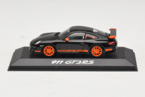 Porsche 911 997 GT3 RS Fekete Narancssárga Minichamps 1:43 WAP02012817-R1 Fém