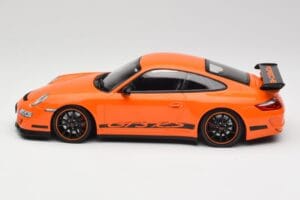 Porsche 911 997 GT3 RS Narancssárga Minichamps 1:18 155062122 Fém – 3. kép a 6-ből