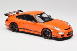 Porsche 911 997 GT3 RS Narancssárga Minichamps 1:18 155062122 Fém – 4. kép a 6-ből