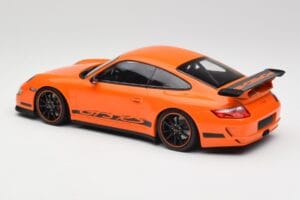Porsche 911 997 GT3 RS Narancssárga Minichamps 1:18 155062122 Fém – 5. kép a 6-ből