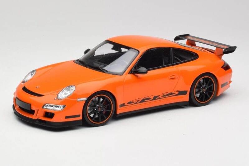 Porsche 911 997 GT3 RS Narancssárga Minichamps 1:18 155062122 Fém