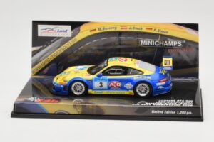 Porsche 911 997 GT3 RSR #3 24 Hours Nurburgring 2008 Minichamps 1:43 437087803 Fém